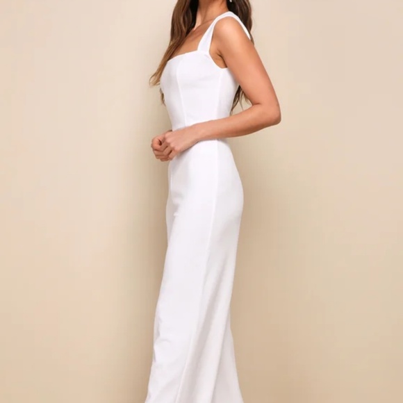 Enticing Endeavors White Jumpsuit - Picture 3 of 3